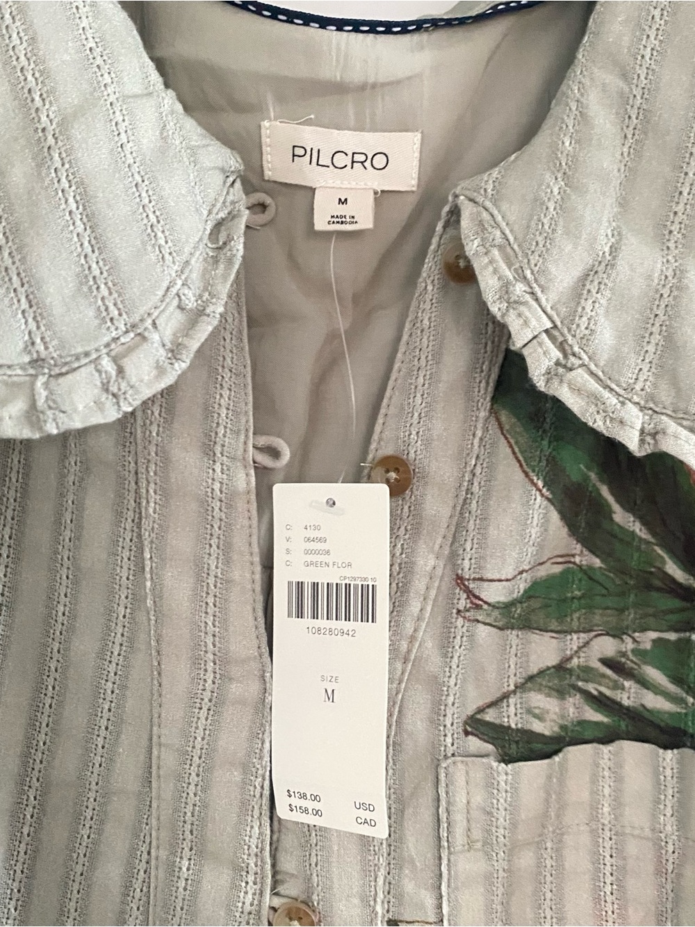 Anthropologie Pilcro Keira Mini Dress M NWT - Picture 4 of 6